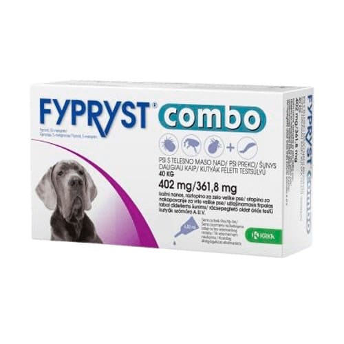 Fypryst Combo pretblusu pilieni suņiem 40–60 kg 402/361.8 mg N1